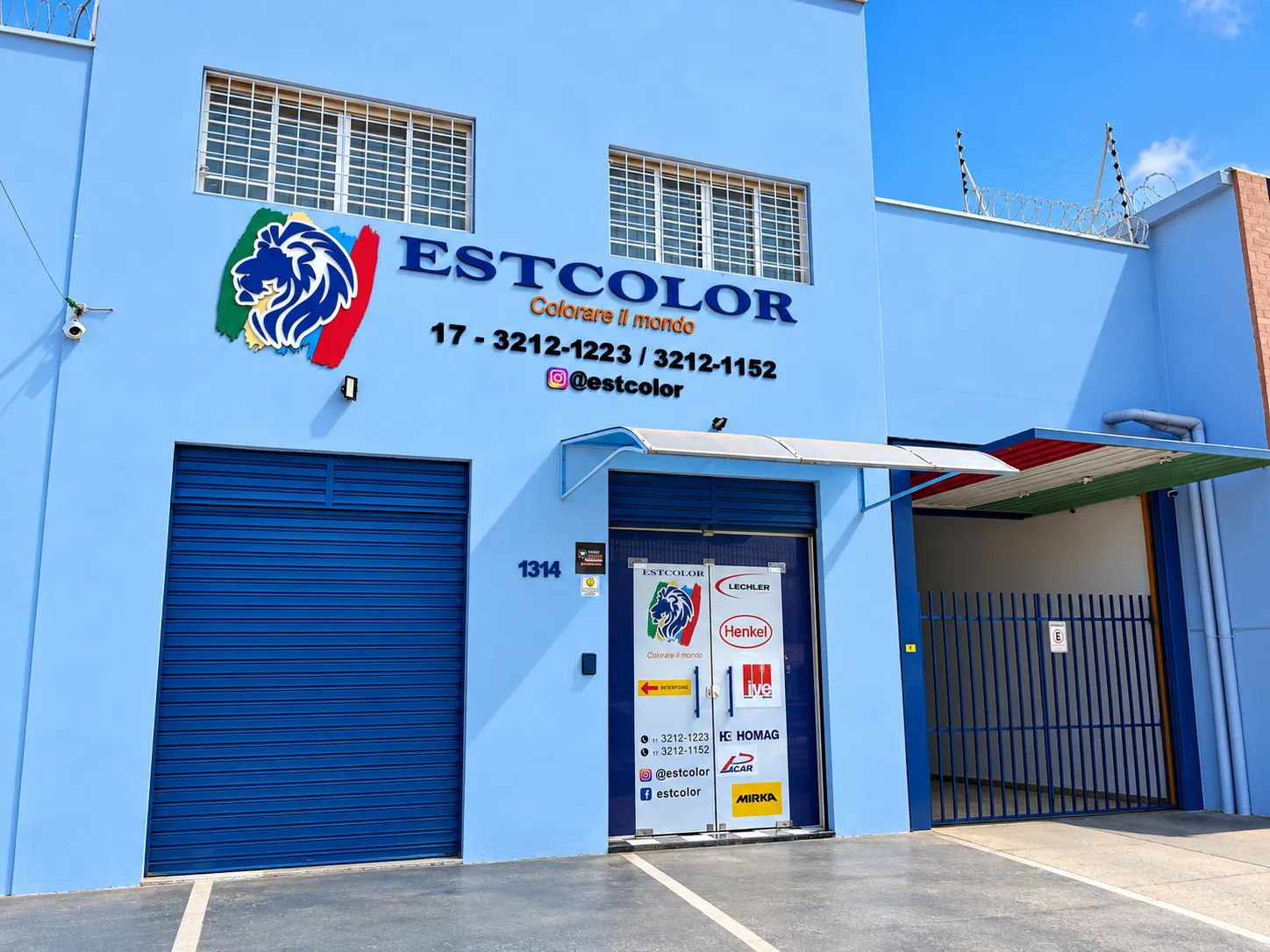 Fachada da loja ESTCOLOR em São José do Rio Preto